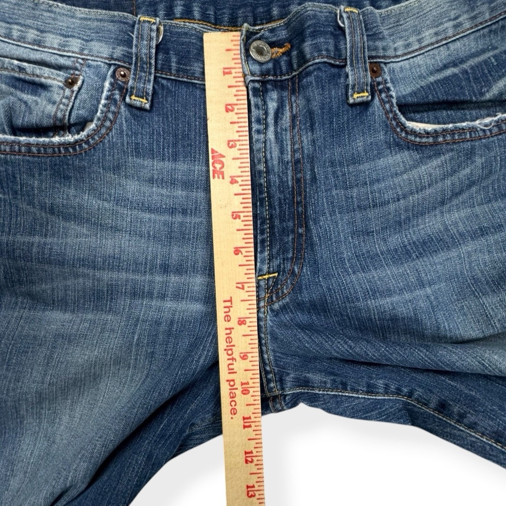 Lucky Brand Jeans VTG Hitchhiker Reg Straight Men's 33x32 Blue Flap Pockets * - Picture 10 of 12